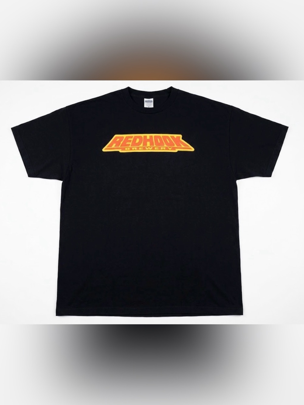 Vintage Jerzees Redhook Brewery T-Shirt 2XL XXL Black Craft Beer Promo